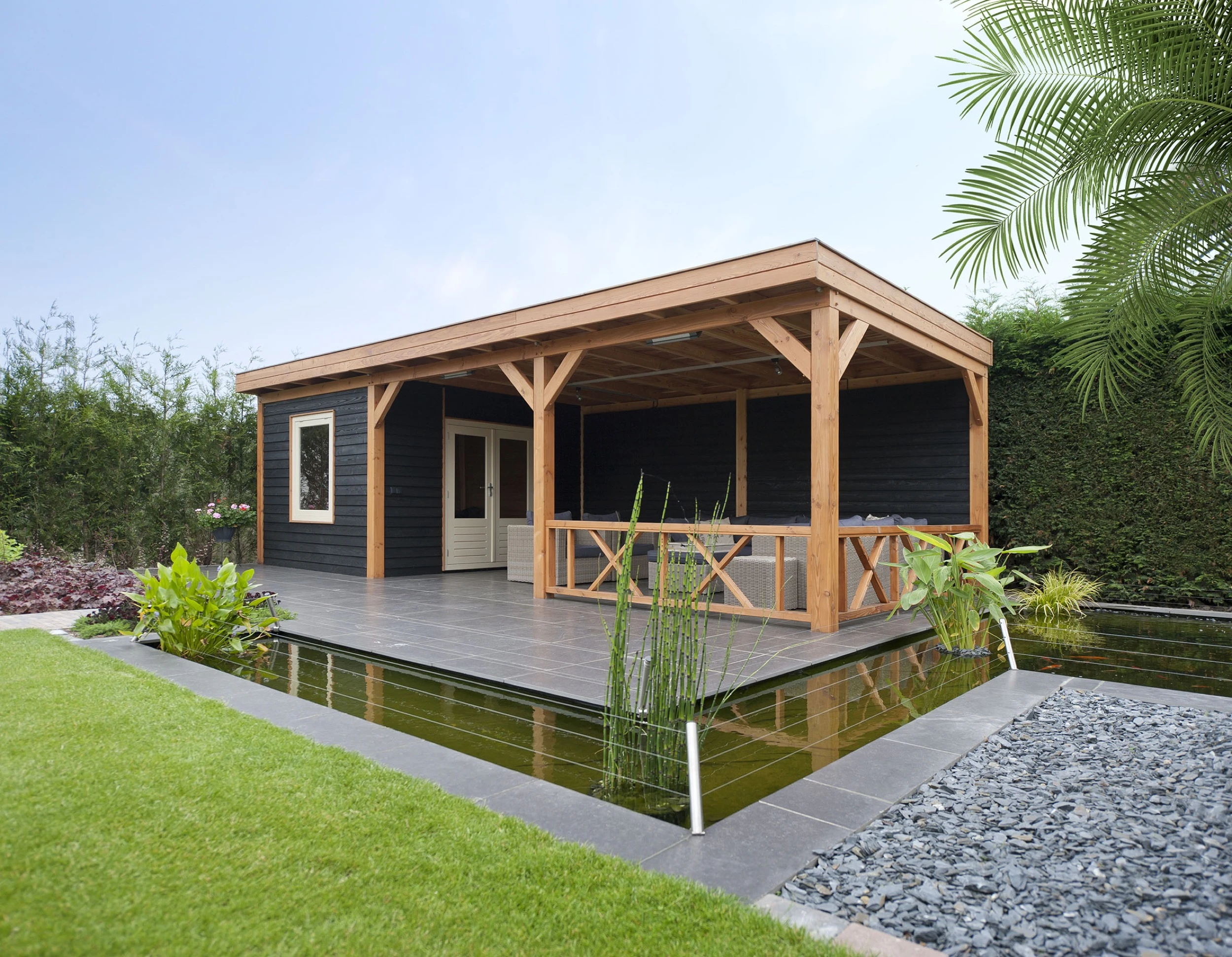 Trendhout Douglas Overkapping Refter 375 x 400 cm - Afbeelding 3